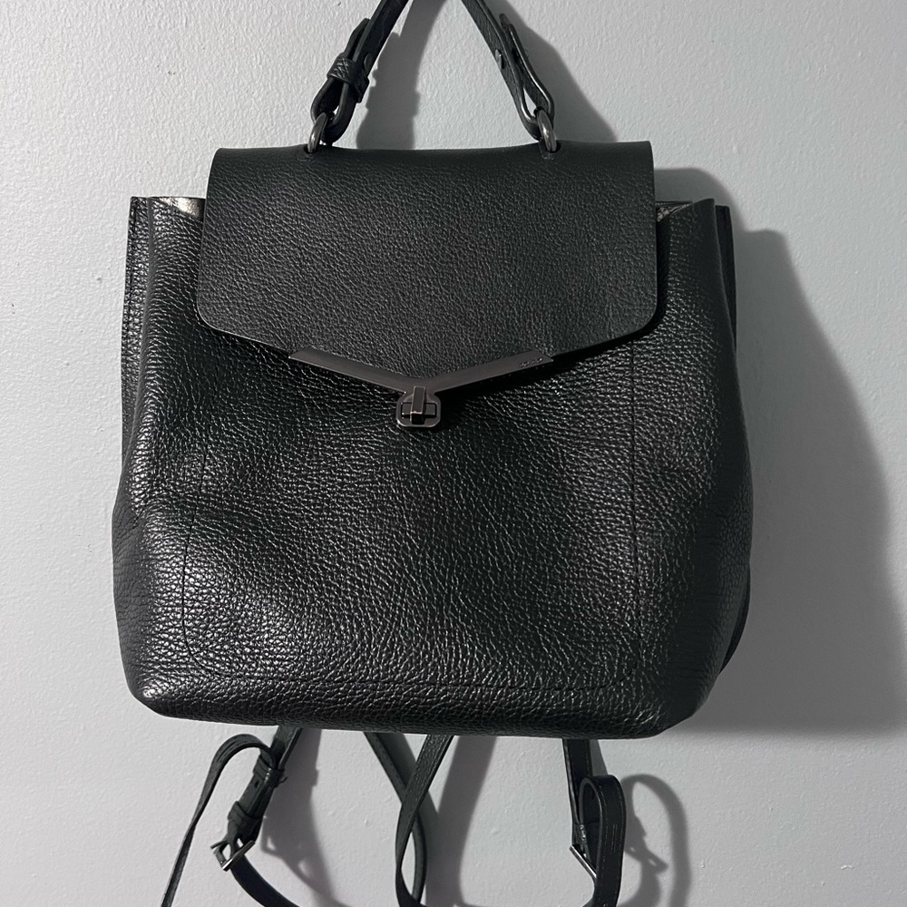 Botkier New York real leather classy backpack dark academia vibes